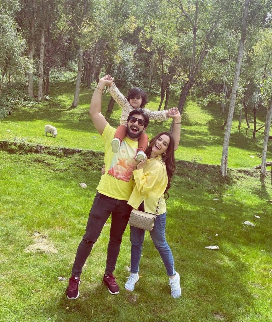 Aiman Khan and Muneeb Butt Shared Beautiful Photos From Their Trip To Northern Areas