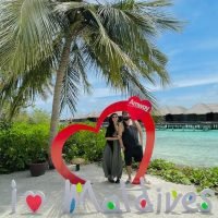 Nida and Yasir are having an amazing time in the Maldives