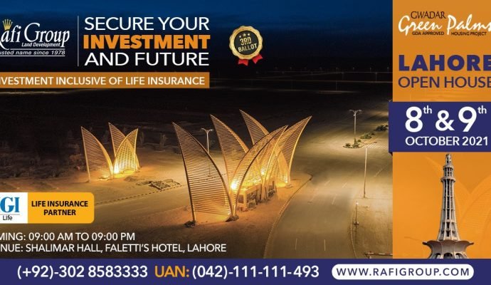 Rafi Group to hold Open House Event in Lahore