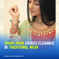 Sarah Khan Exudes Elegance in Traditional Wear