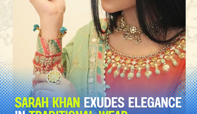 Sarah Khan Exudes Elegance in Traditional Wear