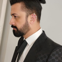 Atif Aslam was flattered sharing his 8th Hum Award look which he got done by his wife