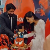 Kiran and Imran Ashraf celebrate their son’s birthday