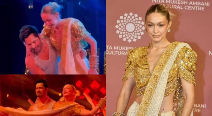 Varun Dhawan and Gigi Hadid's Dazzling Performance Steals the Show at Nita Mukesh Ambani Cultural Centre